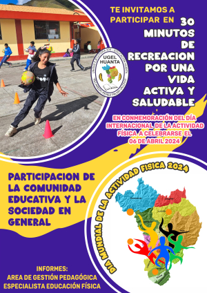 POR EL DIA INTERNACIONAL DE  LA ACTIVIDAD FÍSICA 2024